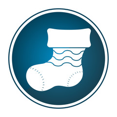 Christmas sock icon