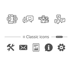Message, Chat speech bubble and Communication.