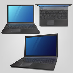 Vector laptop