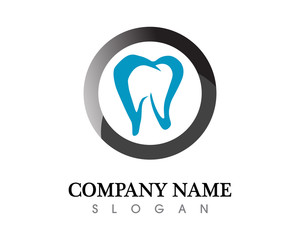 Dental care logo and symbols template