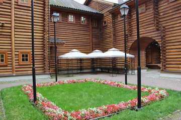 Moscow.Wooden Palace in Kolomenskoye Park