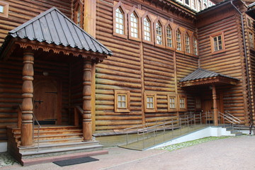 Moscow.Wooden Palace in Kolomenskoye Park