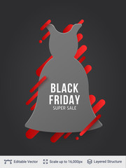 Black Friday Clothing Fashion Sale.