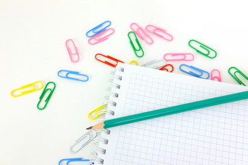 Stationaries on a table