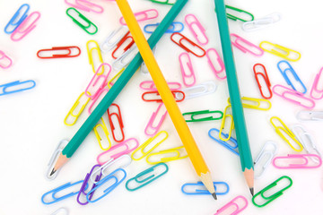 Stationaries on a table