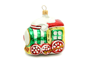 Little train christmas tree toy