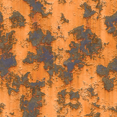 Seamless tileable old grunge metal texture use for background.Abstract metal rust steel decay illustration.