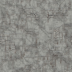 Seamless tileable old carved marble texture use for background.