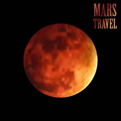 Mars Travel Background, Vector, Illustration, Eps File