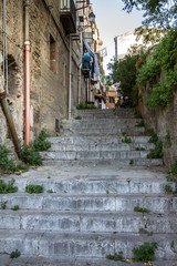 Obraz premium Narrow street in Palermo, Italy