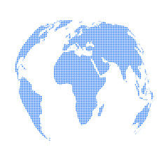 Map of the world. Vector illustration. World map
