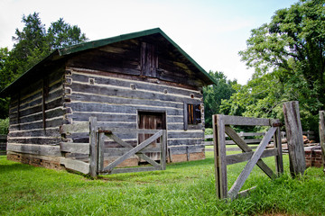 Southern Wooden Log Barn 2