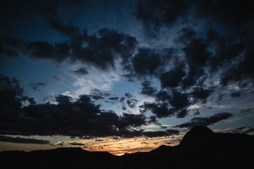 atardecer