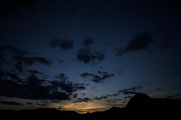 atardecer