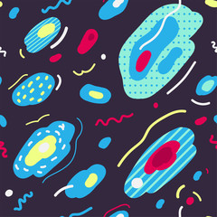 Abstract trendy illustration - modern material design background