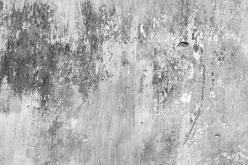 Wall fragment with scratches and cracks