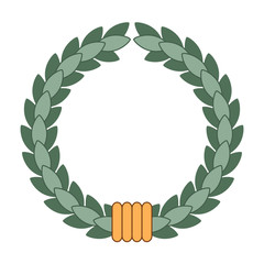 wreath for the winner