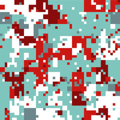 Christmas Pixel Pattern