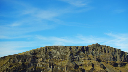 Iceland Landscape with Rock