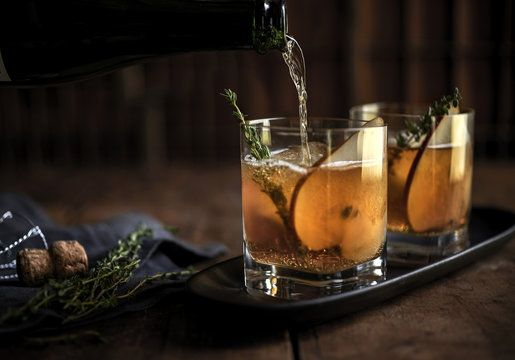 Whiskey cocktail