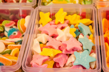 Sweet colorful candy 