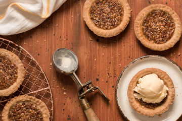 Pecan Pies and Ice Cream © Michelle