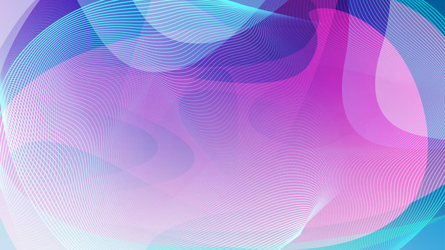 Blue-magenta twisted warp