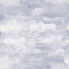 Obraz premium Abstract Watercolor Seamless Pattern on Shabby Paper