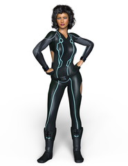 Fototapeta premium スーパーウーマン