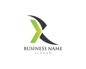X Letter Logo Business