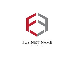 F Letter Logo Business Template