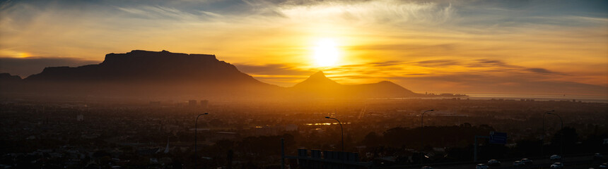 Cape Town Silhouette, South Africa