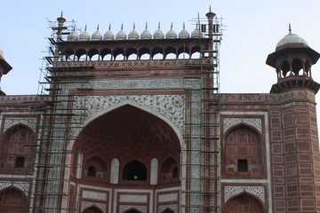 India. Taj Mahal Templos y mausoleo de Agra  en India (Asia)
