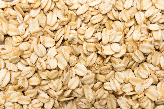 Oat cereal grain. Closeup of grains, background use.