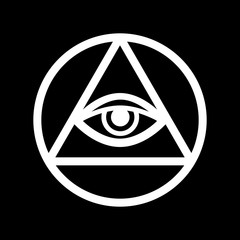 Poster All Seeing Eye Of God (The Eye Of Providence | Eye Of ...