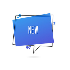 Abstract Sale Speech Bubble Box Label