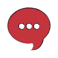 speech bubble concept design