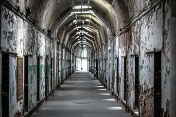 Fototapeta na wymiar Eastern State Penitentiary Historic Site