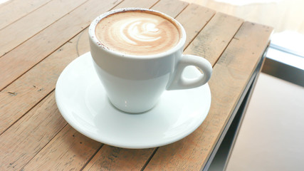 hot coffee or hot cappuccino