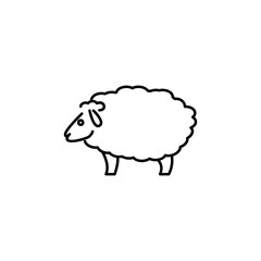 Sheep line icon