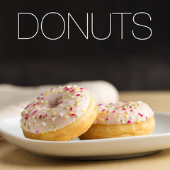 Donuts und Tee - Donuts and tea