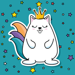 cute fashion patch pop art comic style 