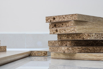 Particleboard used for indoor furniture production