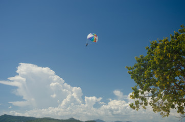 Sports parasailing