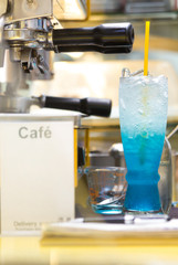  beverage in the coffee shop.