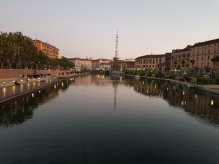 Waterway in Milan