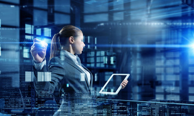 Innovative media technologies in use. Mixed media