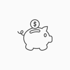 piggy bank icon