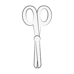 Scissor utensil symbol