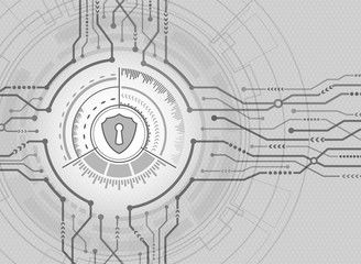 Abstract Technology Background